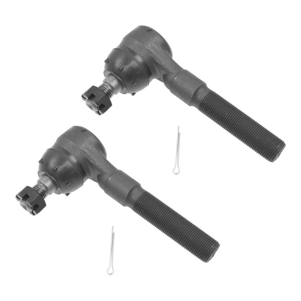 TRQ Front Outer Tie Rod Set Compatible with 1991-1996 Dodge Dakota