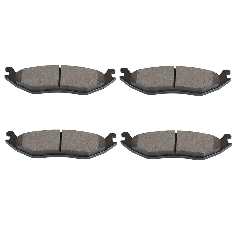Scitoo D967 Rear Semi-Metal Brake Pads Sets Fit For Chrysler Aspen 07-09,For Dodge Dakota 10,For Dodge For Durango 03-09,For Dod