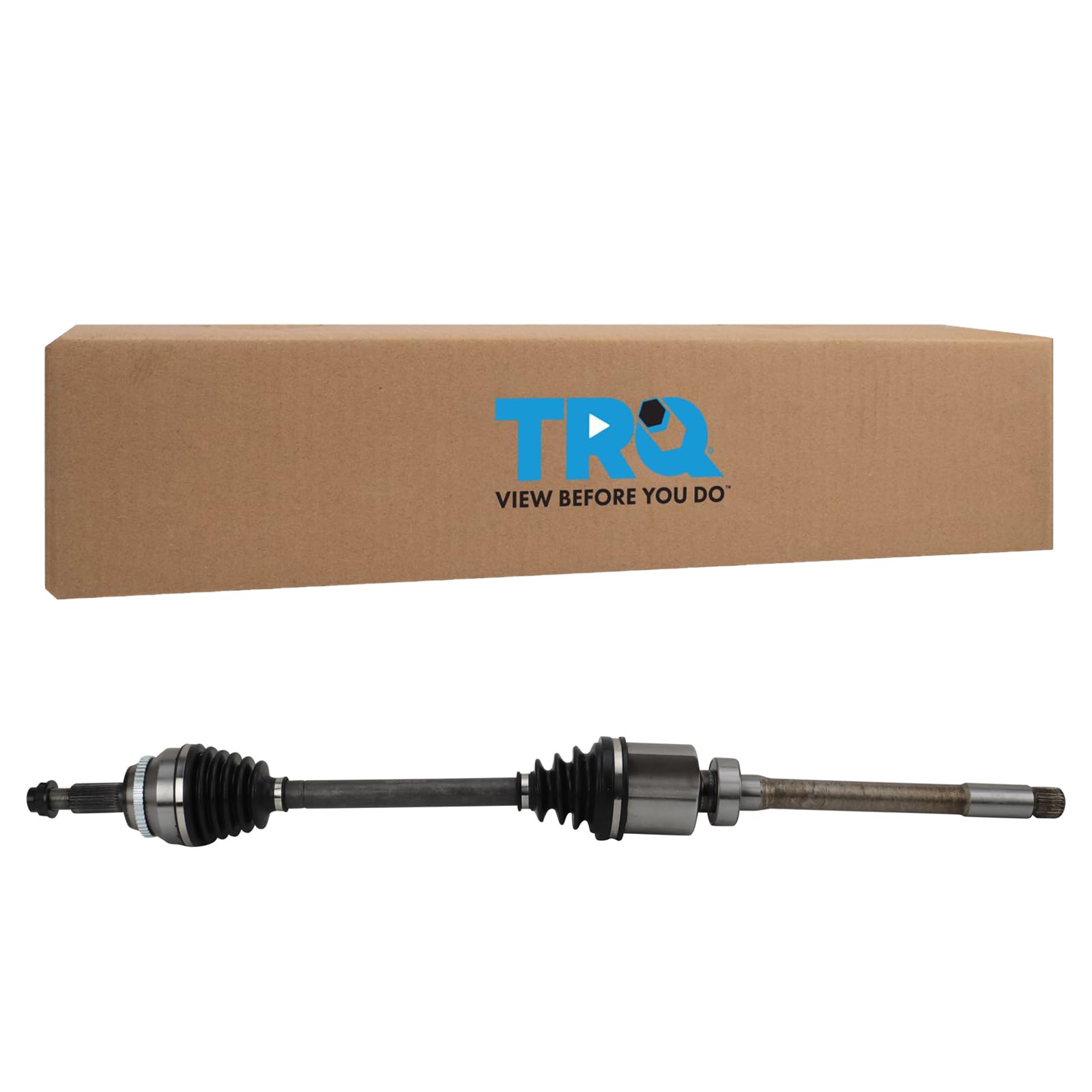 Trq Front Right Cv Axle Shaft Assembly Passenger Side Compatible With 2010-2014 Lexus Rx350 2014-2017 Toyota Highlander 2009-201
