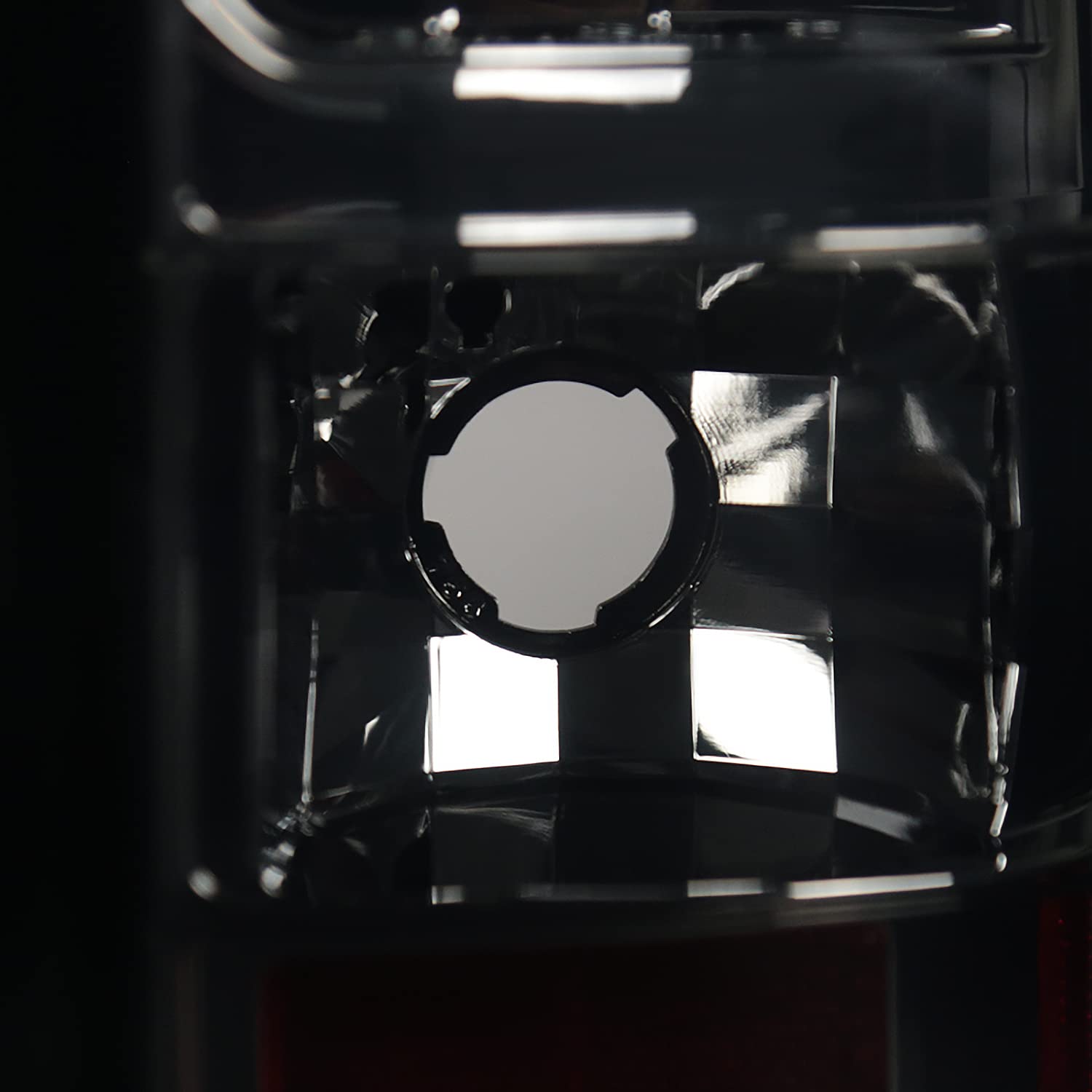 Spec-D Tuning Smoke Lens LED Tail Lights Compatible with 1999-2002 Chevy Silverado 1500/1500HD/2500/2500HD/3500 Sierra Models Left + Right Pair Assembly