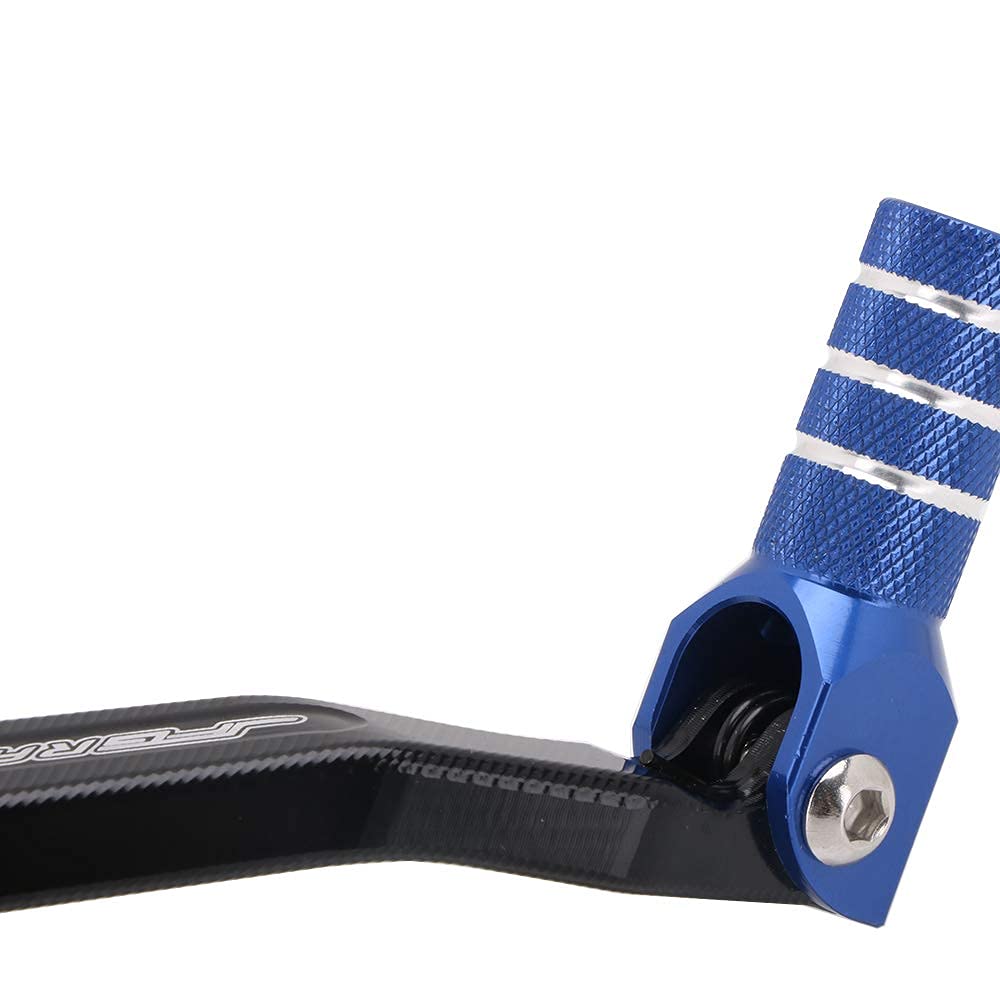 Jfg Racing Dirt Bike Shifter,Folding Motorcycle Gear Shift Lever Cnc Yz85 2002-2024/Yz65 2018-2024/Yz125 Yz250 05-24/Yz125X 17-23/Yz250X 16-23/Yz125G Yz250G 2016-Blue