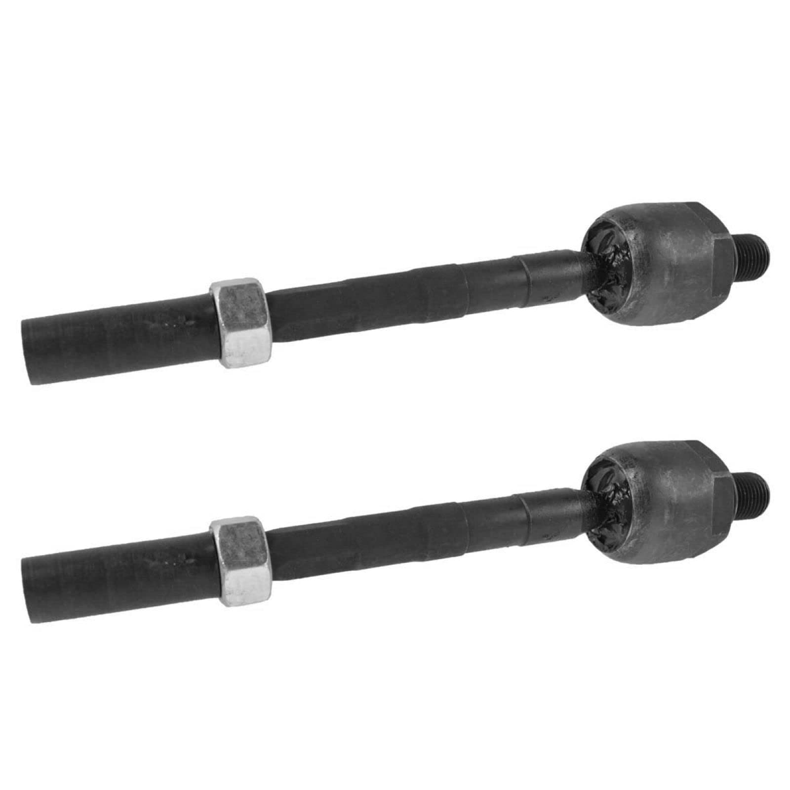 TRQ Front Inner Tie Rod Set Compatible with 2006-2011 Hyundai Accent