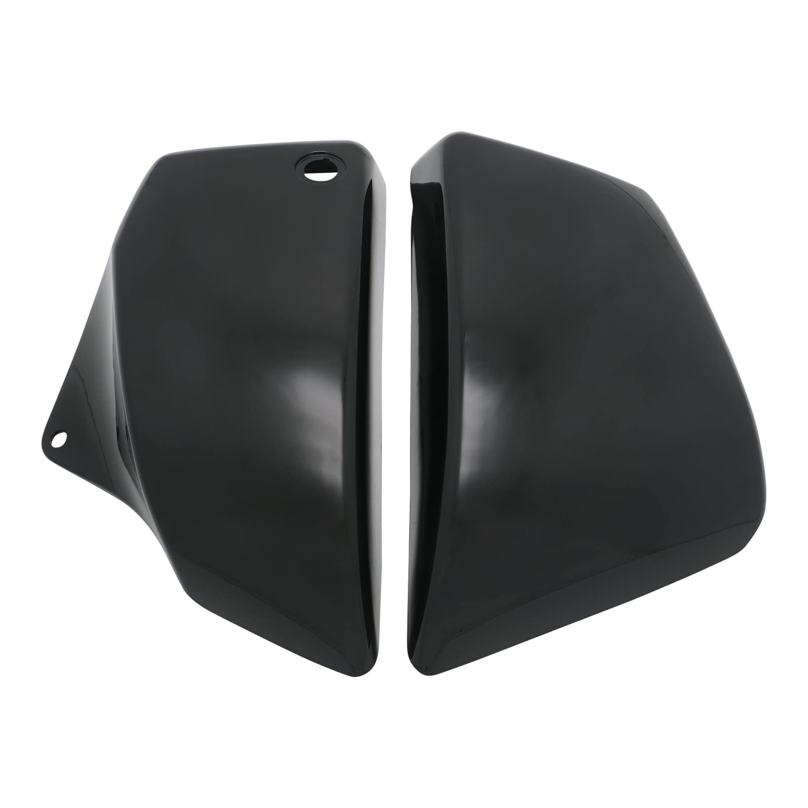 Motorcycle Left & Right Battery Fairing Covers Side Panel Oil Tank Cover For Honda Shadow ACE/Aero/Sabre VT1100 1999-2008 (Gloss
