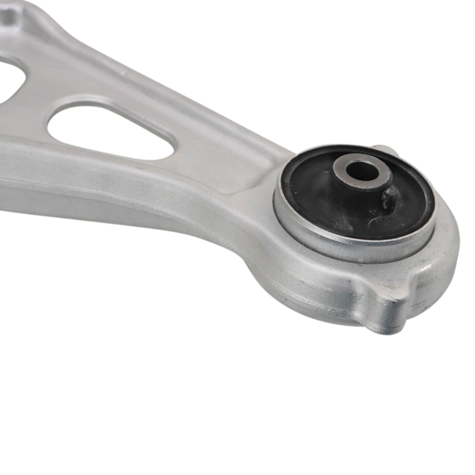 TRQ Front Left Lower Control Arm with Ball Joint, Aluminum, Compatible with 2019-2023 Nissan Altima, Silver, Model PSA40714