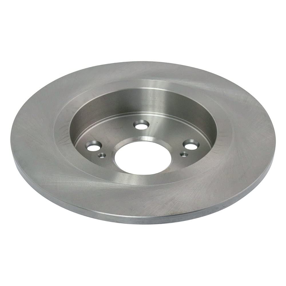 Trq Rear Brake Rotors Set Solid Compatible With 2011-2016 Scion Tc