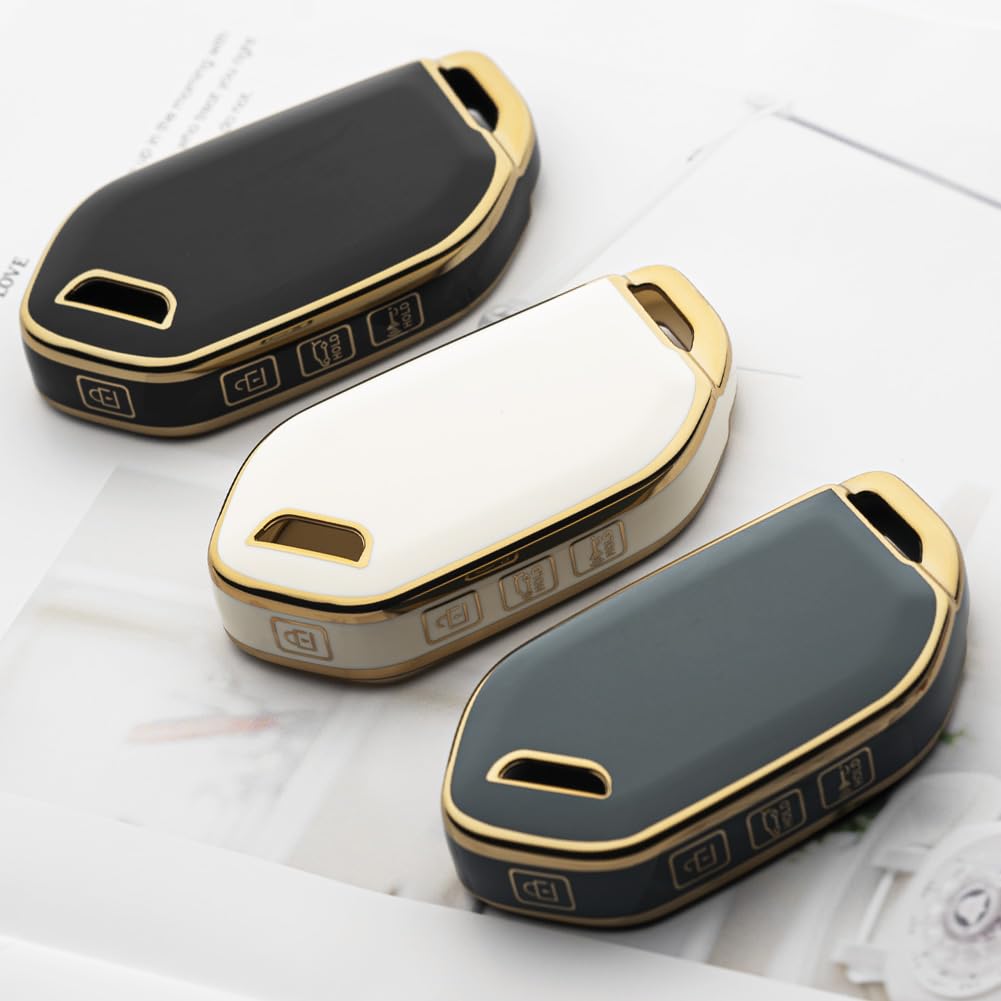 Tautrophen Key Fob Cover Fit for Kia Keyless Entry Remote Control Key Fit for Kia Telluride 2023 2024 2025 K4 k5 Gt Sorento