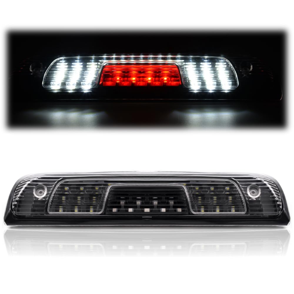 Grand Orange Led 3Rd Brake Light High Mount Compatible With 2014-2018 Chevy Silverado/Gmc Sierra Rear Cargo Stop Light Clear Len