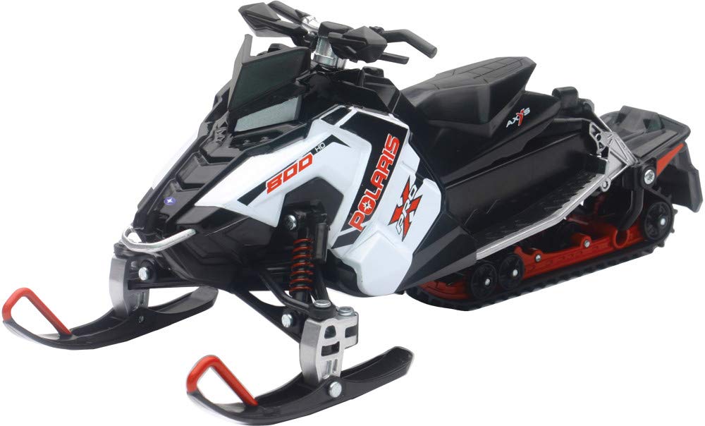 New Ray 57783 ''Polaris 800 Switchback Model Snowmobile White, 1/16 Scale Model
