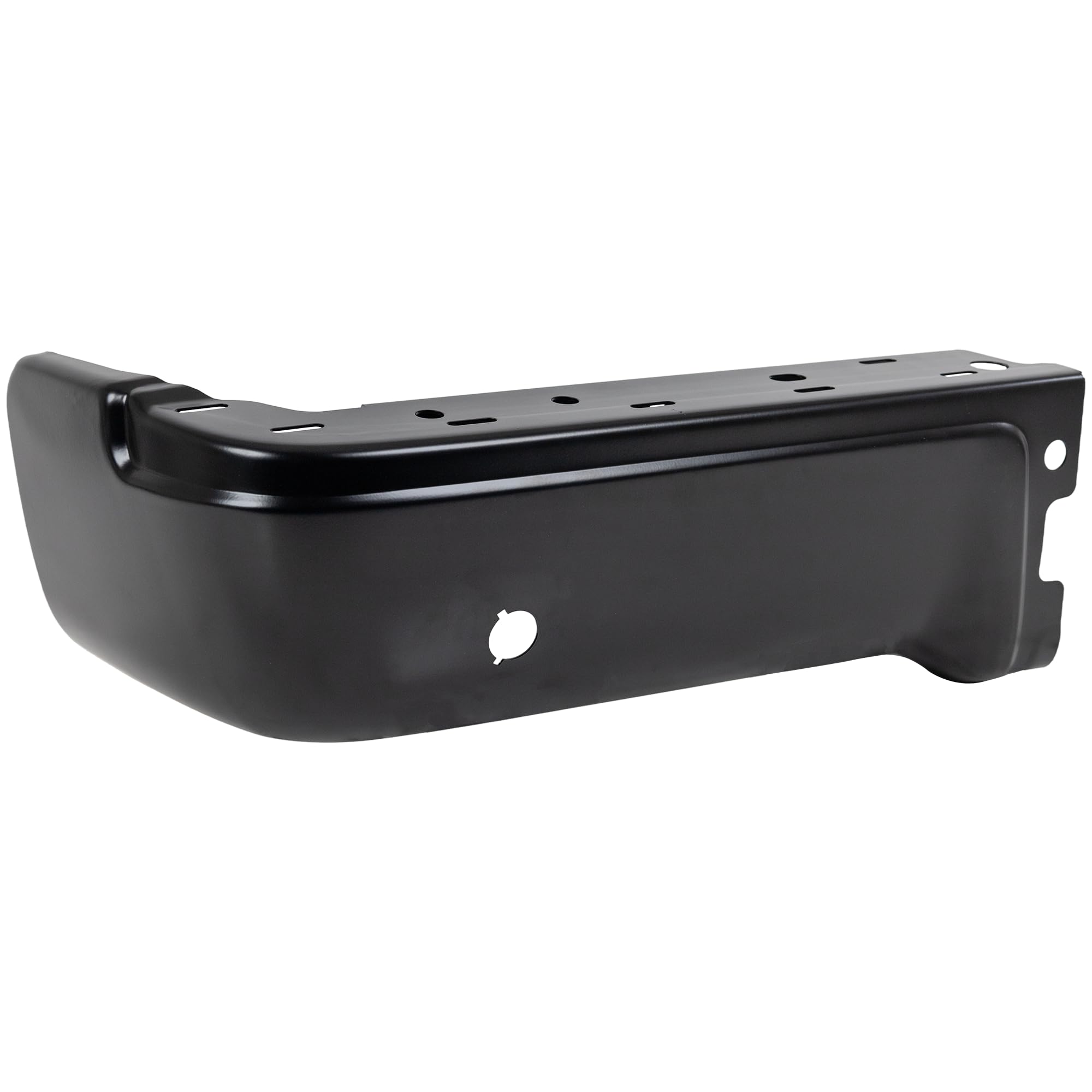 Garage-Pro Step Bumper Set Of 2 Compatible With 2009-2014 Ford F-150 Powdercoated Black, With Rear Object Sensors Hole, Stylesid