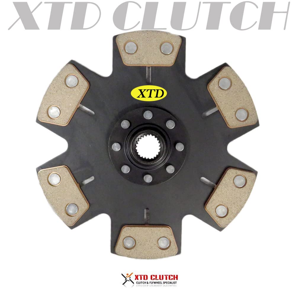 Amc Stage 4 Riged Clutch Kit Compatible With 2000 2001 2002 2003 2004 Ford Focus S2, Se, Zts, Ztw, Zx3, Zx5 2.0L Dohc W/Slave Cylinder
