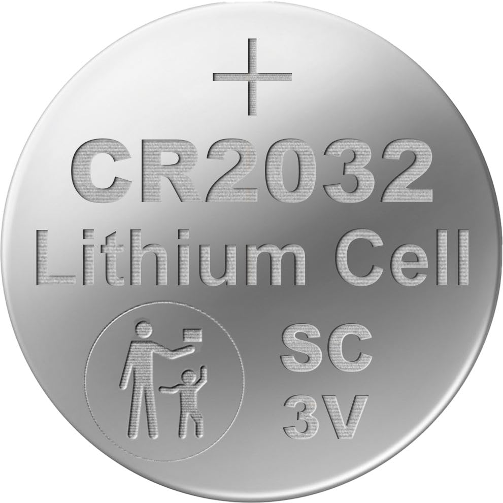 Key Fob Battery Replacement for Ford, 2PCs CR2032 Batteries for Car Remote Key for Ford Escape Explorer Fiesta Flex Focus Fusion