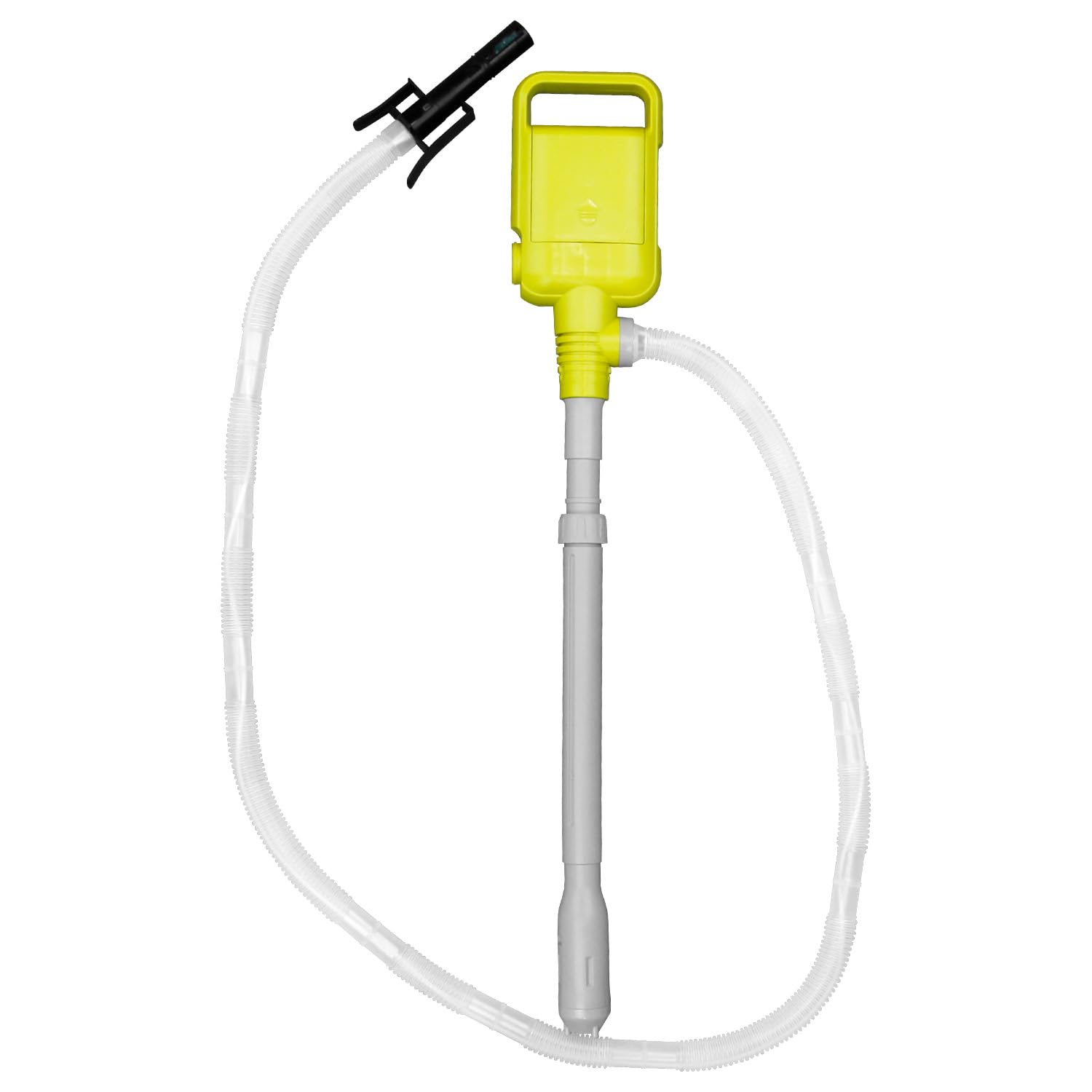 TERA PUMP Multipurpose Fuel Transfer Pump w/Auto Stop Sensor - Powerful Motor, 2.6 GPM, Battery Powered, Portable Gas Pump, 4.1ft Discharge Hose