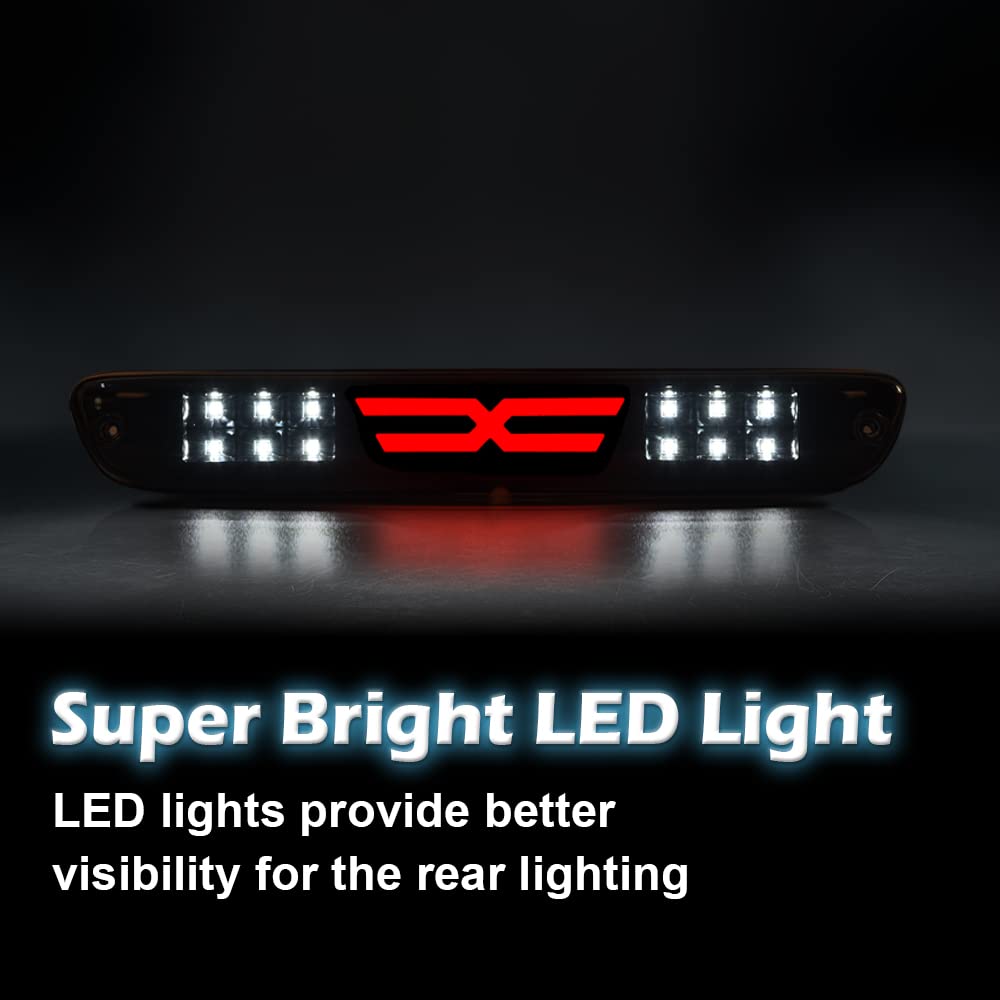 Grand Orange Led 3Rd Brake Light Compatible With 2004-2012 Chevy Colorado & Gmc Canyon/Fit 2006 2007 2008 Isuzu I-Series Third T