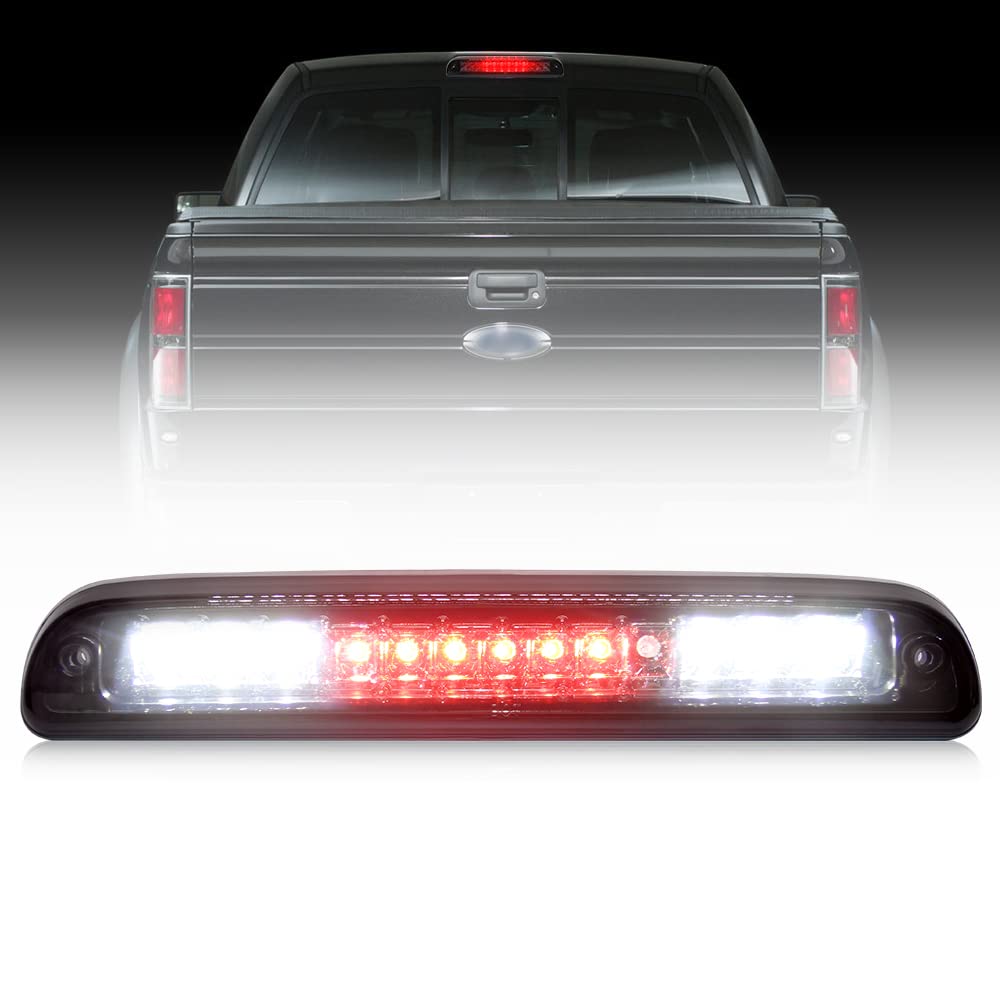 F250 Third Brake Light For Ford F350 F450 F550 1999-2015 Red Brake Light White Led Reverse Lights 3Rd Rear High Mount Stop Tail 