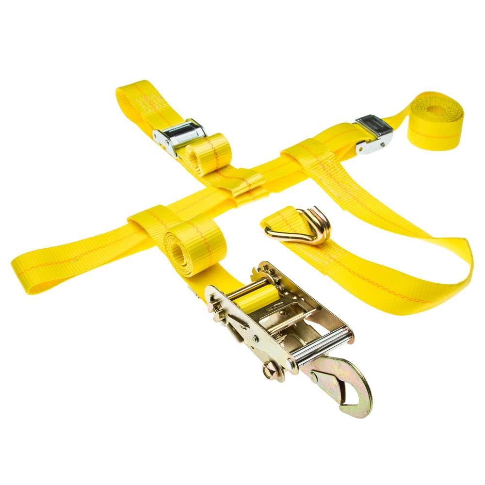 Discount Ramps Auto Hauler Wheel Bonnet Cam Adjustable Tie-Down Strap For 16'' D Or Larger Tires (Single)