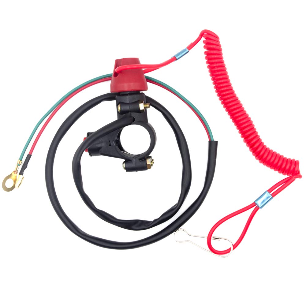Royitay Kill Switch for 50cc 70cc 90cc 110cc 125cc 150cc 200cc 250cc ATV Dirt Bike Go Kart Pit Bike 4 Wheeler Quad Trail Bike Ha