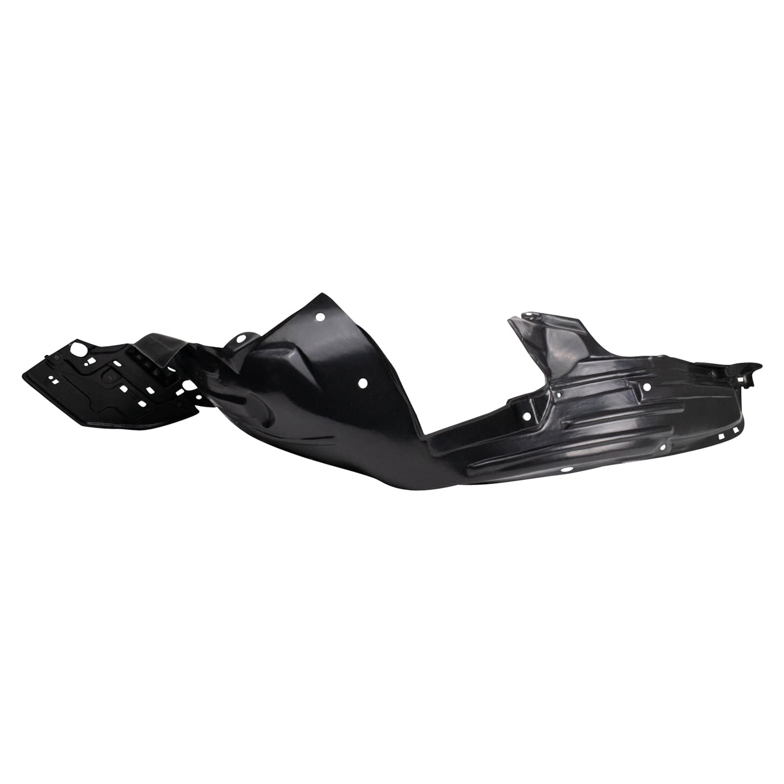 Trq Front Inner Fender Liner Set Compatible With 2009-2013 Honda Fit Ho1248132 Ho1249132