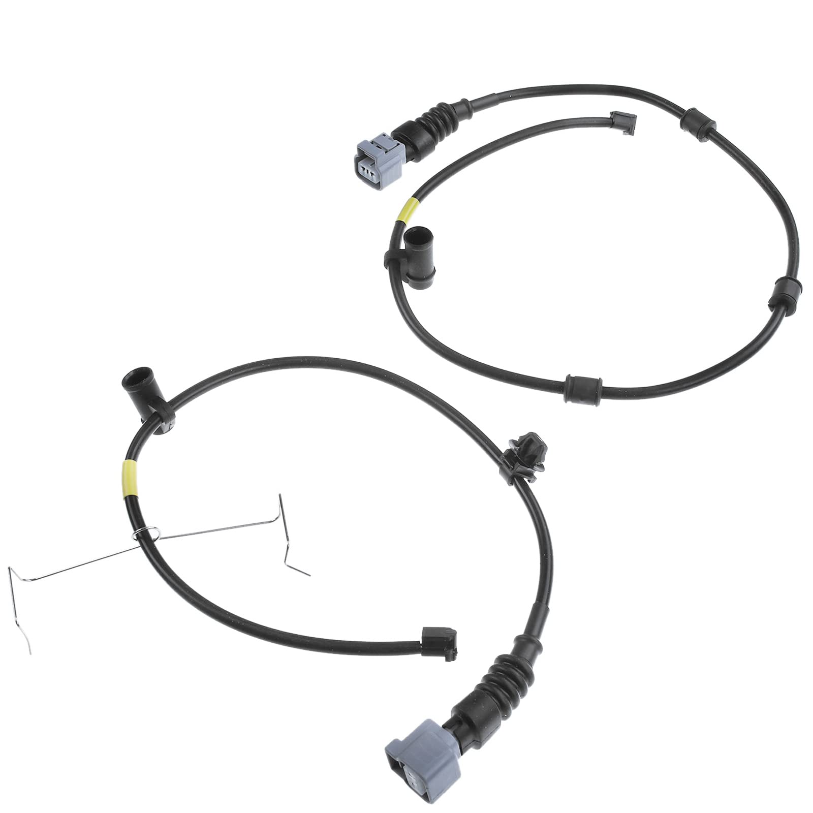 A-Premium Front And Rear Disc Brake Pad Wear Sensors Compatible With Lexus Ls460 2007-2017, Ls600H 2008-2016, V8 4.6L, V8 5.0L, 2-Pc Set