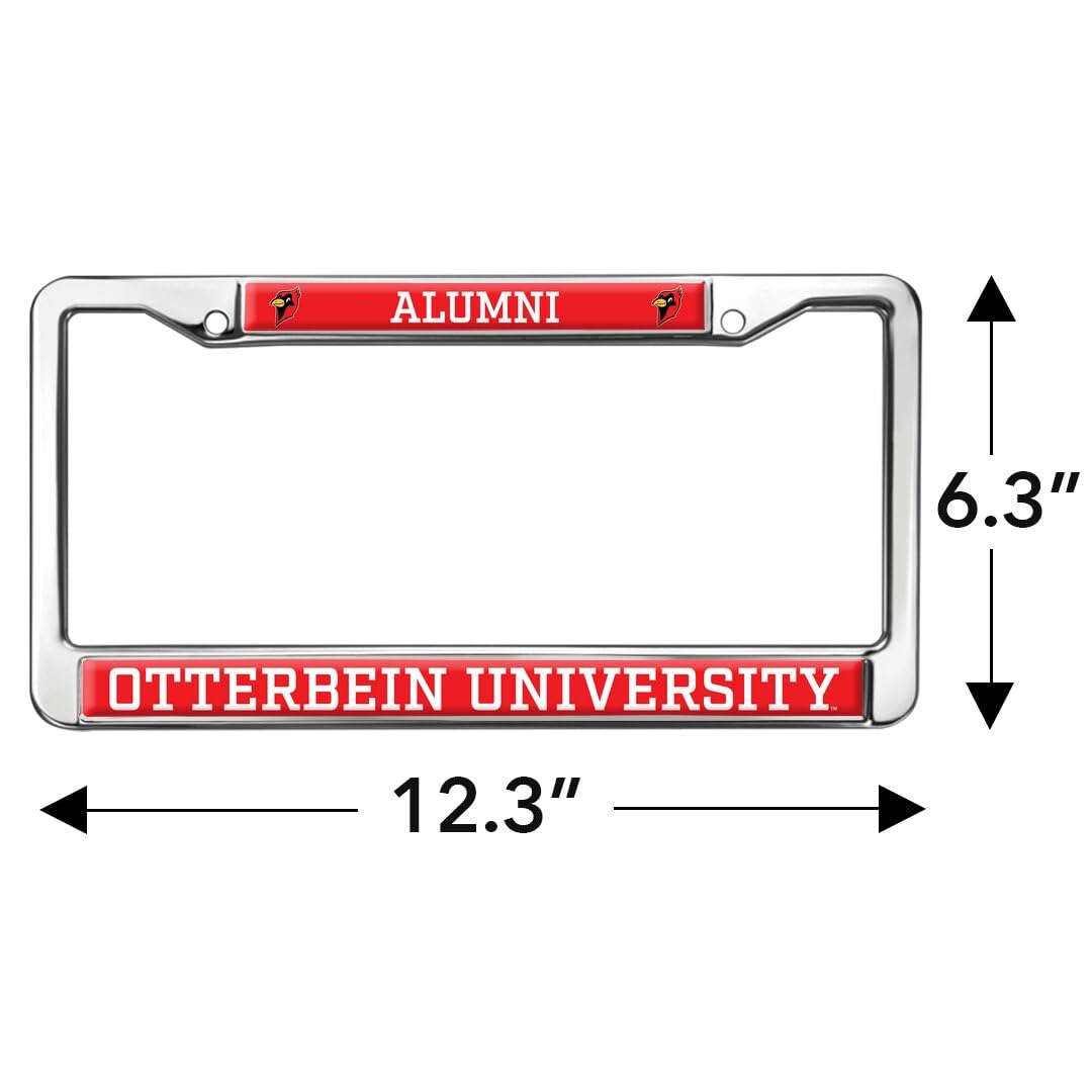 Otterbein University Alumni Full Size Standard License Plate Metal Frame