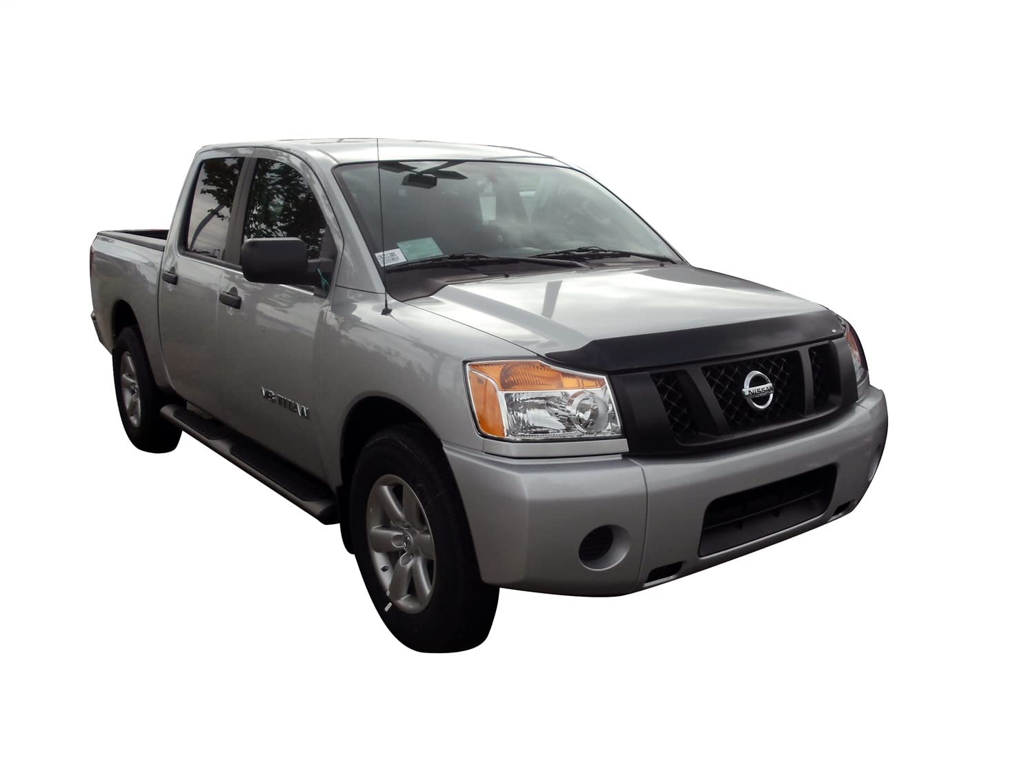 Auto Ventshade [Avs] Aeroskin / Hood Protector | Fits 2004 - 2015 Nissan Titan, Armada, 1 Pc. | Smoke - 322048