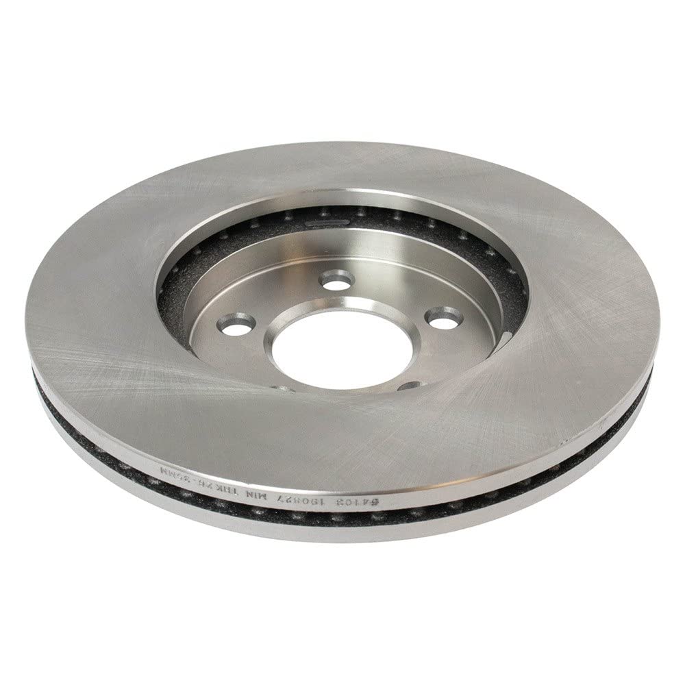 Trq Front Brake Rotors Set Vented Compatible With 2003-2011 Ford Crown Victoria Lincoln Town Car Mercury Grand Marquis 2003-2004