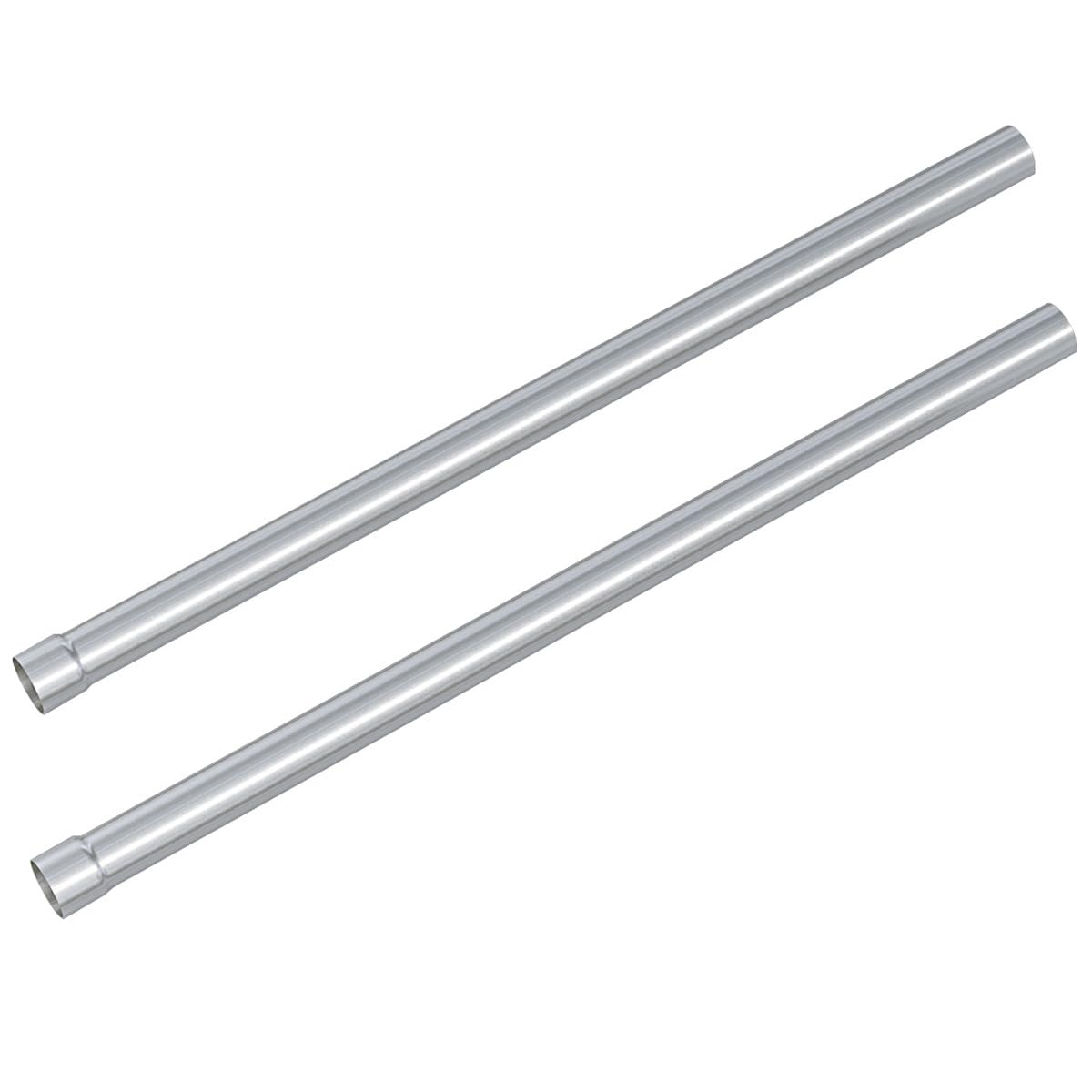 A-KARCK Stainless Steel Mandrel Bends 8 Pcs, 2.25 Inches 304 Stainless Steel Exhaust Pipe DIY Custom Exhaust Tubing Pipe Straigh