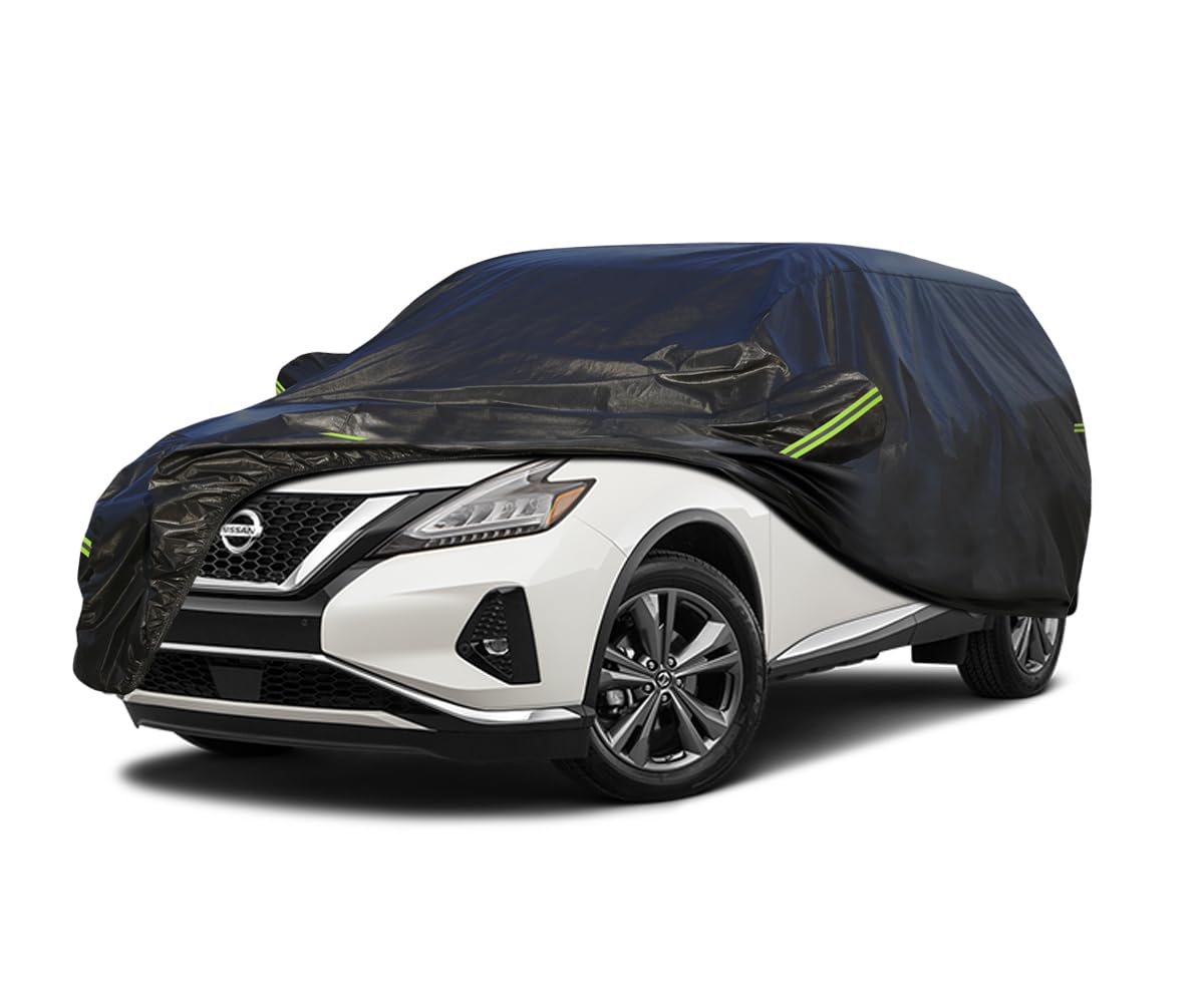 Koukou Waterproof Suv Car Cover Suitable For Nissan Murano From 2002 To 2025, 7 Layers Windproof All Weather Waterproof Outdoor