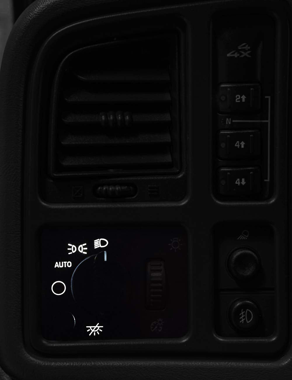 Headlight Switch Compatible With 03-07 Silverado, Joytutus Sierra Yukon Escalade Suburban Tahoe 2003 2004 2005 2006 2007, Headlamp Dimmer Switch Replacement For 19381535 D1595G 15194803