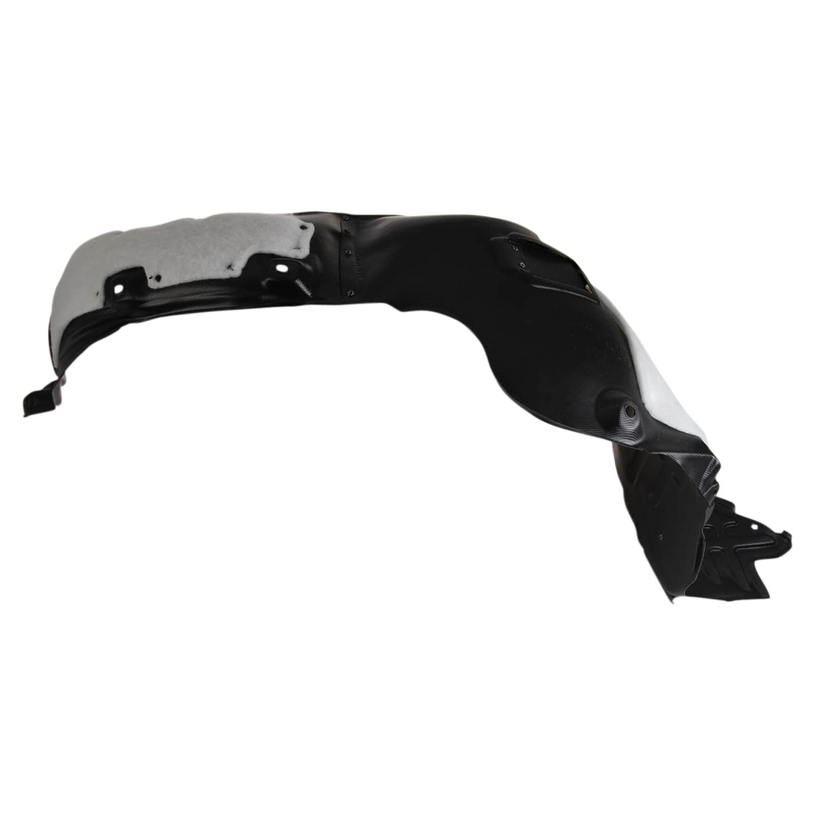 Trq Inner Fender Liner Set Compatible With 2011-2013 Hyundai Sonata Hy1248134 Hy1249134