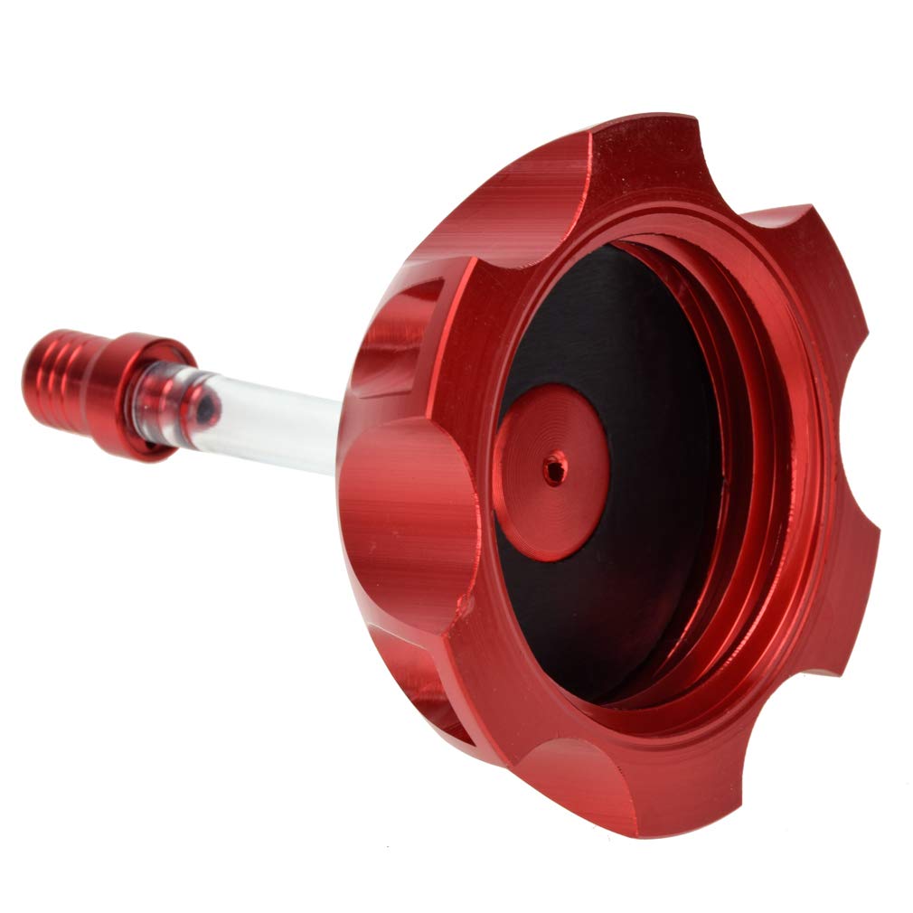 HIAORS CNC Aluminum Gas Fuel Tank Cap With Breather Valve for 50cc 70cc 90cc 110cc Apollo Rfz Coolster Peace Moto 125cc 140cc 15