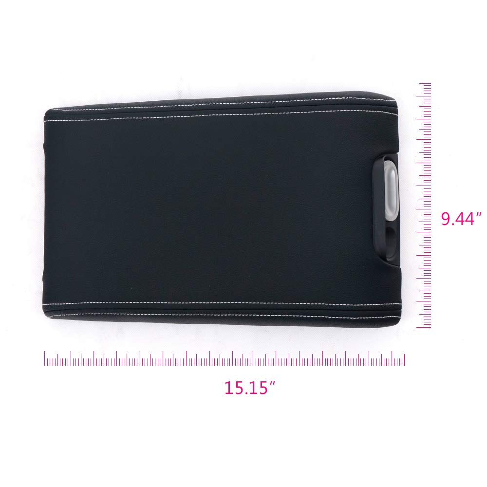 PIT66 Center Console Armrest Lid, Compatible with 2009-2014 Ford F150/10-14 Lincoln Mark LT 9L3Z-1506024-CC Console Armrest Top