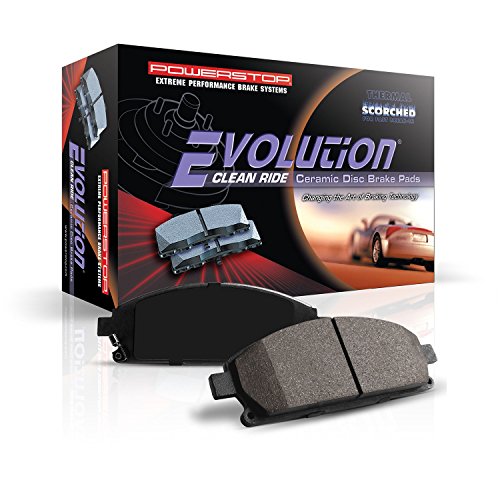 Power Stop Rear 16-537 Z16 Evolution Ceramic Brake Pads For Acura Cl Ilx Integra Legend Rl Rsx Tl Tsx Vigor | Honda Accord Civic Cr-Z Odyssey Prelude S2000 | Oasis | Suzuki Sx4 [Application Specific]