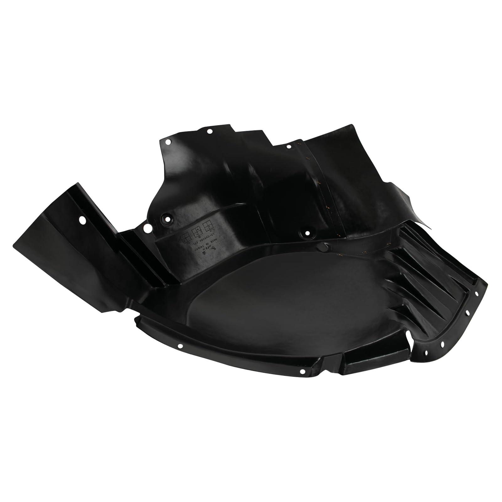 Trq Front Inner Fender Liner Set Compatible With 2009-2017 Chevrolet Traverse Gm1248208 Gm1249208