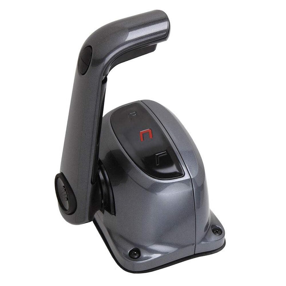 Uflex Single Lever Top Mount Control W/Neutral Lock & Trim Switch - Black