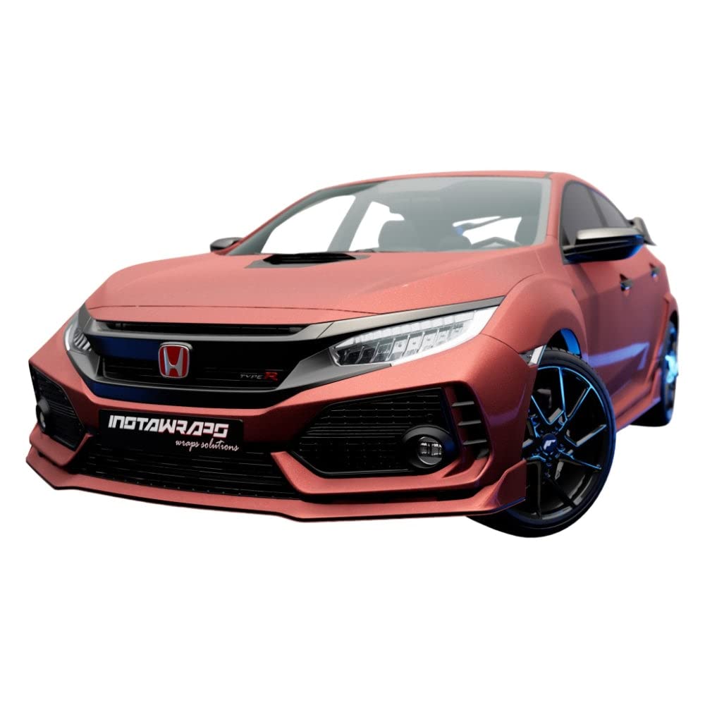 3M Car Wrap Roll 2080 Matte Red Metallic | M203 | (5Ft X 30Ft (150 Sq/Ft)) | Automotive Vinyl Wrap For Cars - Car Interior Wrap