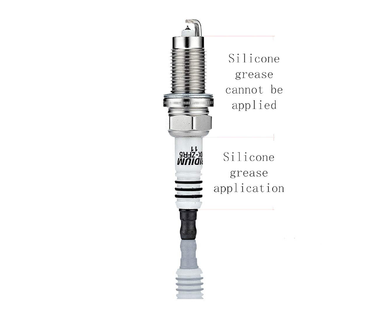 Bapmic AGSF-32P-M Spark Plug Plugs SP493 Fit for Ford Explorer F-150 F-250 F-350 F-450 F-550 Mustang Expedition Lincoln Mark Navigator Mercury 4.6L 6.8L 5.4L V8 1999-2008