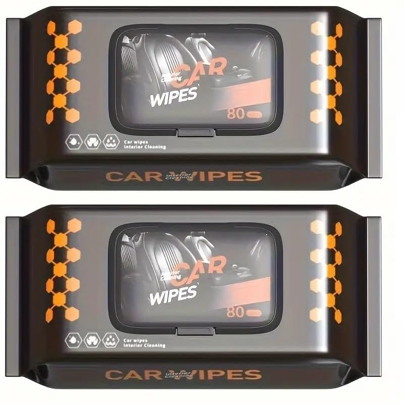 SITOLO Car Cleaning Wet Wipes For Interior and Exterior | Bike Washing Tissue | Car Care Kit | Dashboard, Steering, Leather Seat