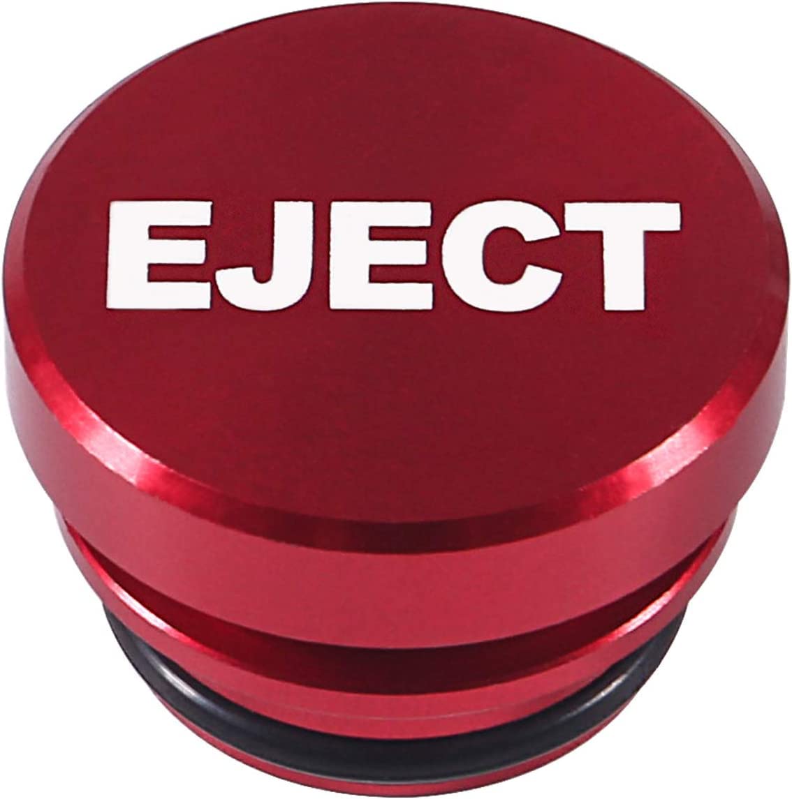 Melife 3 Pcs Cigarette Lighter Plug Cover Dustproof Waterproof Socket Cover Cap Replacement, 12 Volt Aluminum Button Fits Most Automotive Vehicles (Eject & Fire & Nitrous)