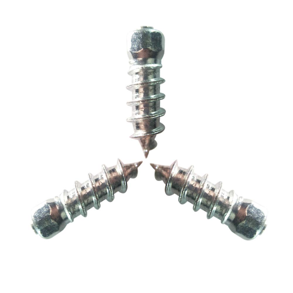 Marrkey Screw Tire Studs For Snowplows, Anti-Slip Anti-Ice Snow Spikes For Car/Atv/Suv/Truck/Motorbike/Snowblower/Forklift/Skid