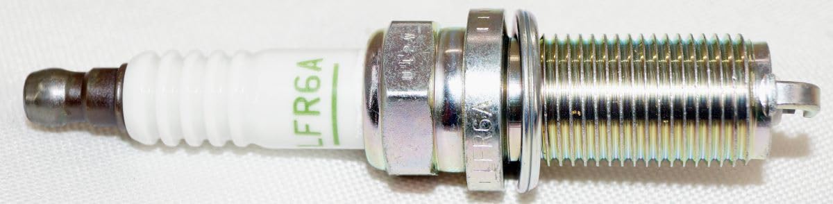 NGK Spark Plug LFR6A 6668 (Pack of 8) Watercraft FX FZR FZS VX VXR VXS Reach 26.5mm Hex Size 16mm Gap 0.9mm Resistor Value 5K Oh