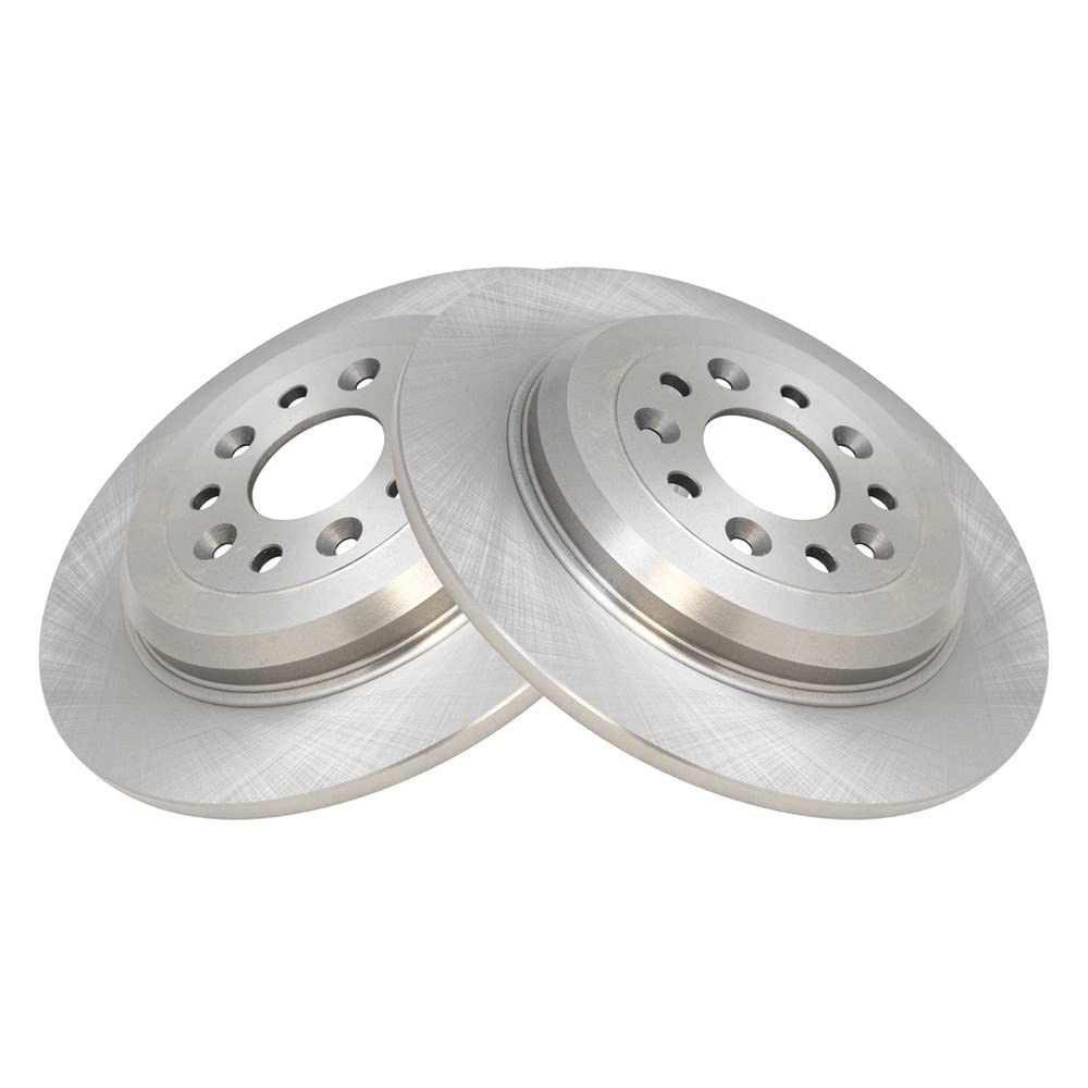 Trq Rear Disc Brake Rotor Pair Set For Edge/Explorer/Five Hundred/Flex/Freestyle/Mks/Mkt/Mkx/Montego/Sable/Taurus/Taurus X