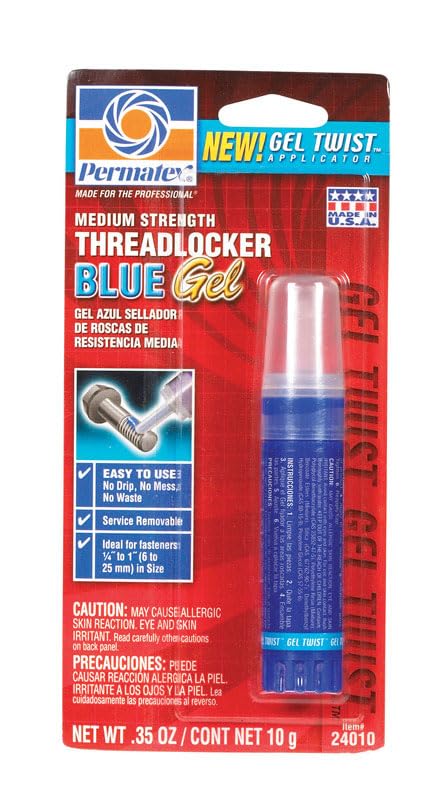 Permatex Threadlocker Blue Gel 10 Gram