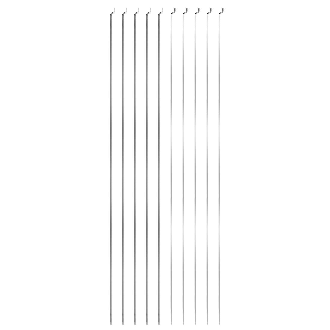 Uxcell 1.5Mm X 325Mm (12.7 Inch) Steel Z Pull/Push Rods Parts For Rc Airplane Plane Boat Replacement (Pack Of 10)