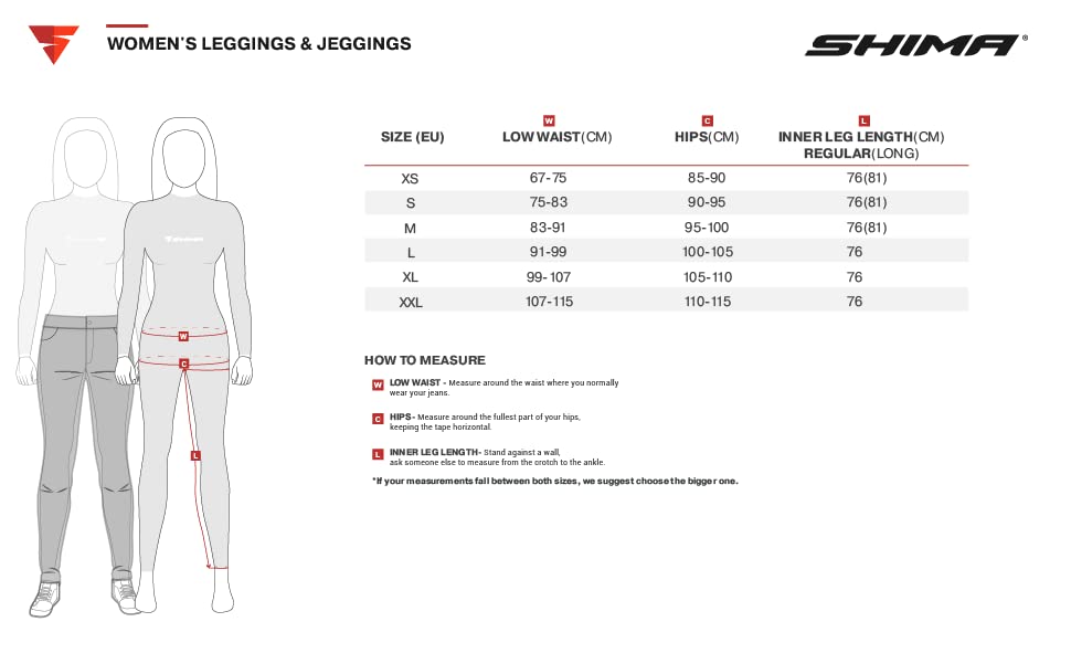 Shima Nox 2.0 Motorcycle Jeggins For Women - Breathable, Elastic, Slim Fit Biker Jeggins Womens With Duraql Layer, Slim Fit, Ce Knee And Hip Armor Pads (Black, Xl)