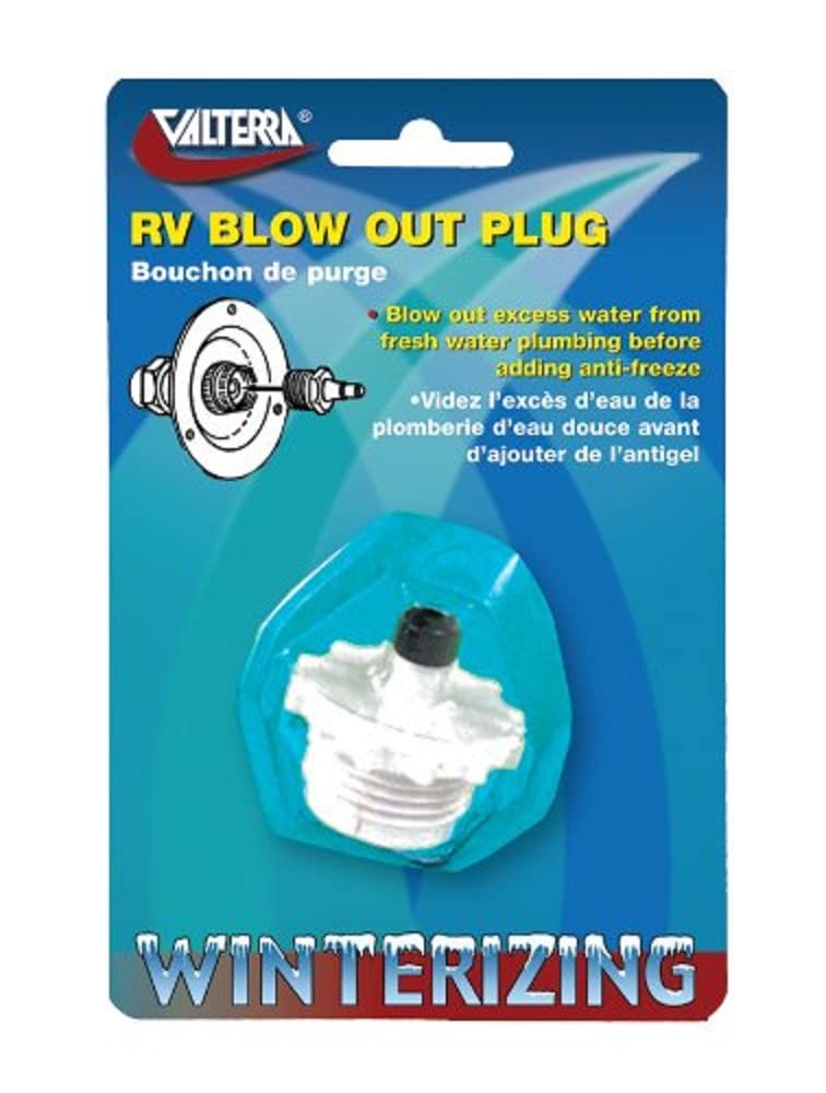 Valterra P23500VP White RV Blow-Out Plug