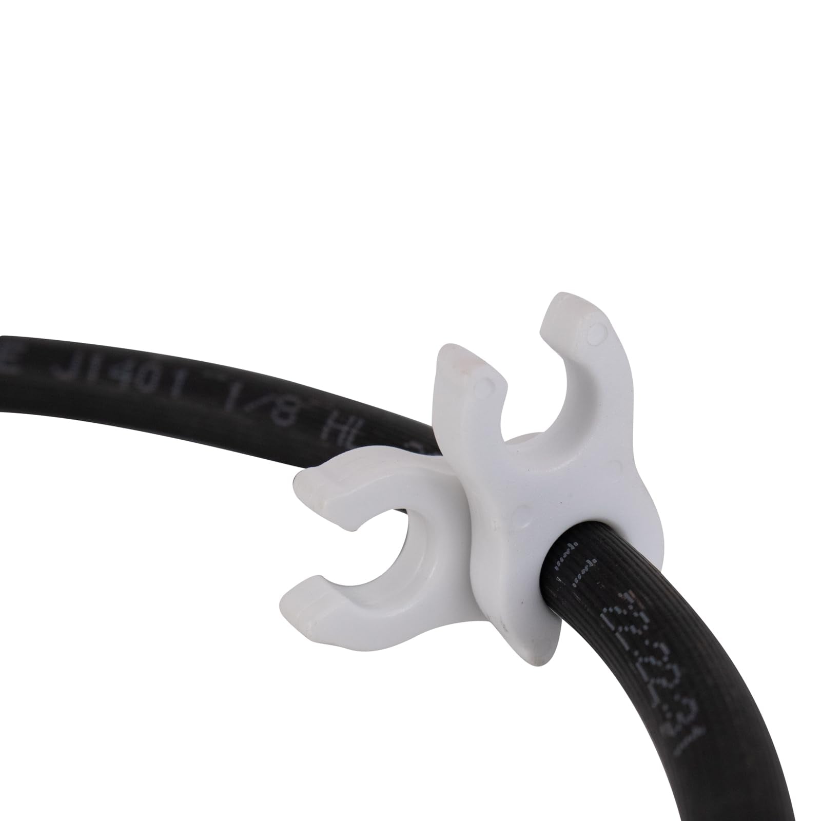 Trq Front Brake Hose Set Compatible With 1999-2004 Ford F-250 Super Duty F-350 Super Duty