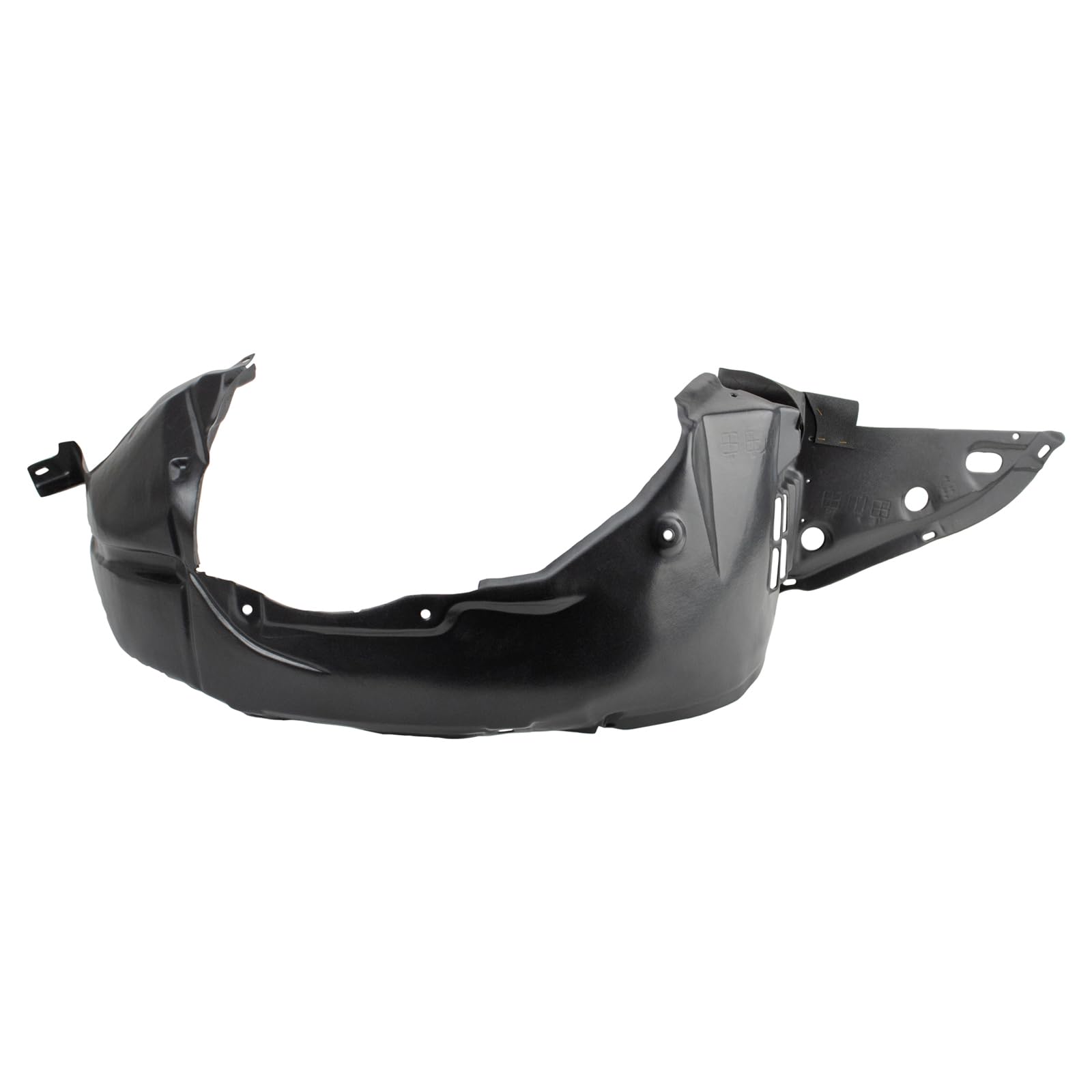 Trq Inner Fender Liner Set Compatible With 2007-2011 Nissan Altima Ni1248120 Ni1251135