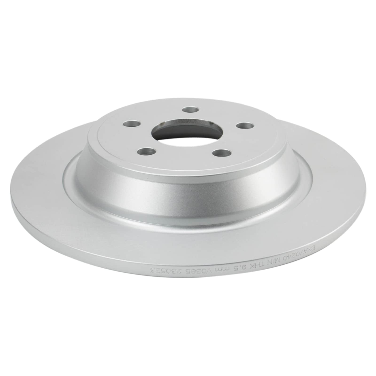 Trq Rear Brake Pad & Rotor Kit Premium G-Coated Ceramic Compatible With 2015-2021 Ford Edge 2017-2019 Fusion 2017-2020 Lincoln C