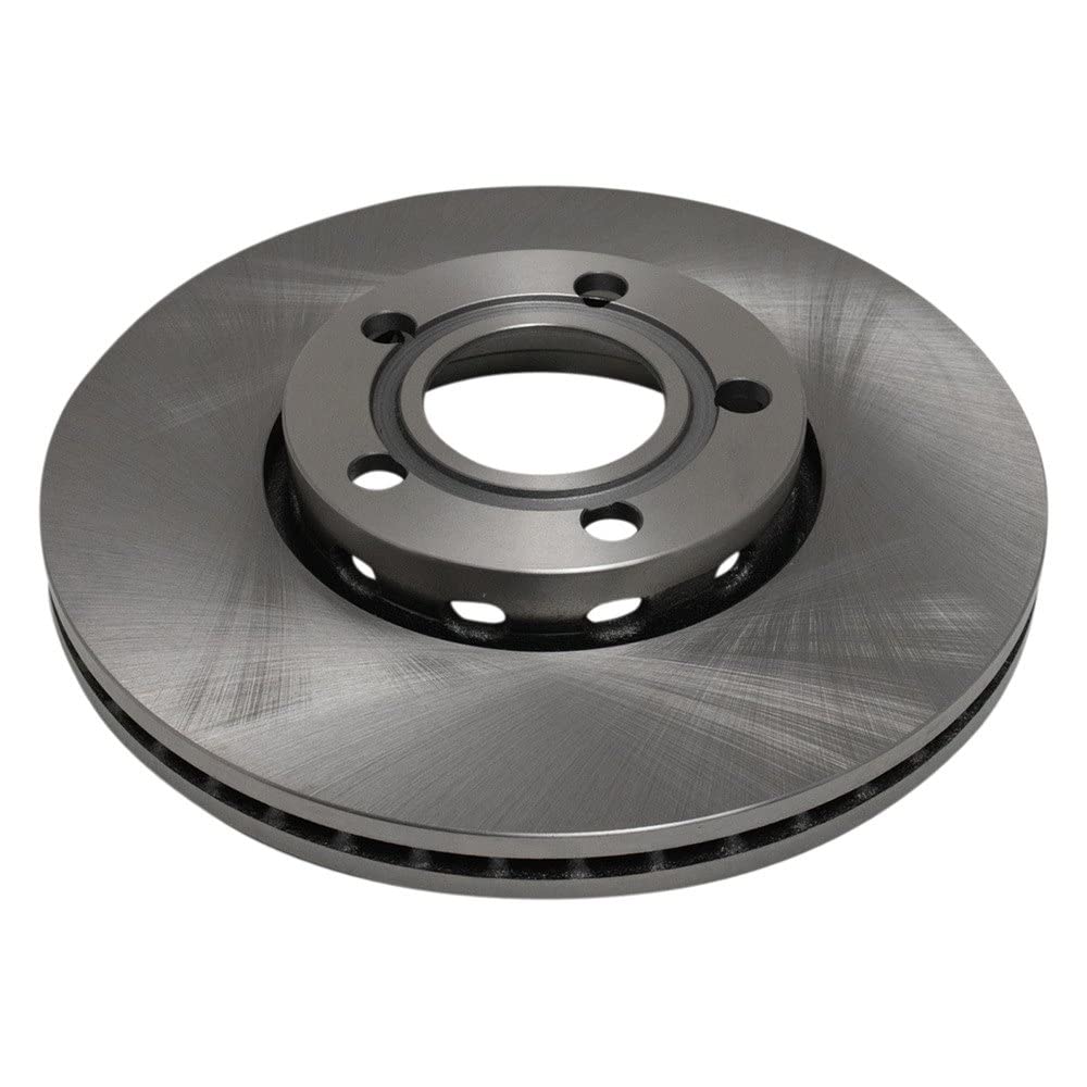 Trq Front Brake Rotors Set Vented Compatible With 1992-1994 Audi 100 100 Quattro 1996-2006 A4 A4 Quattro 2002 S4 1998-2005 Volks