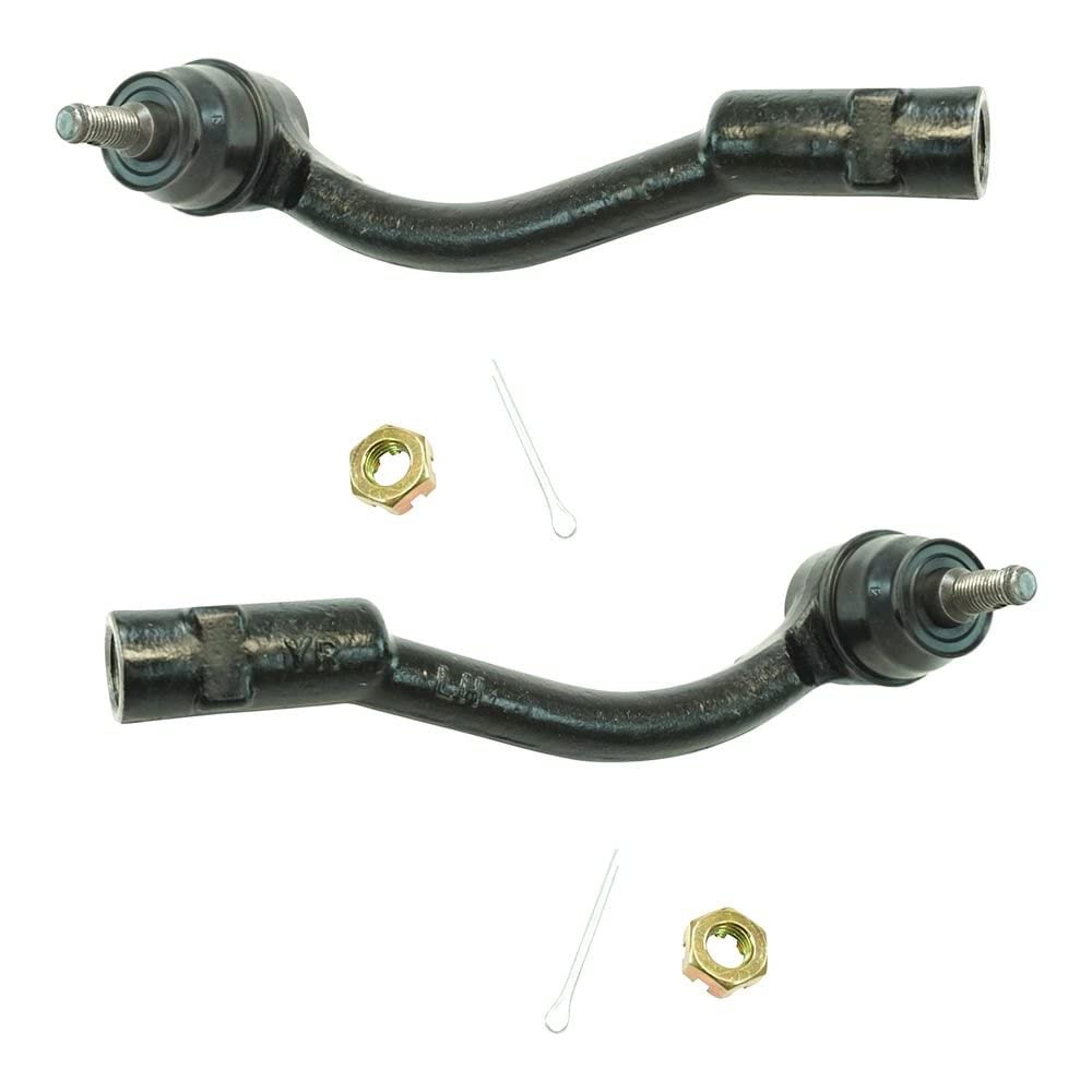 Trq Front Outer Tie Rod Set Compatible With 2010-2013 Kia Soul
